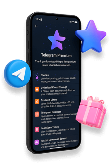 فروش اکانت تلگرام پریمیوم